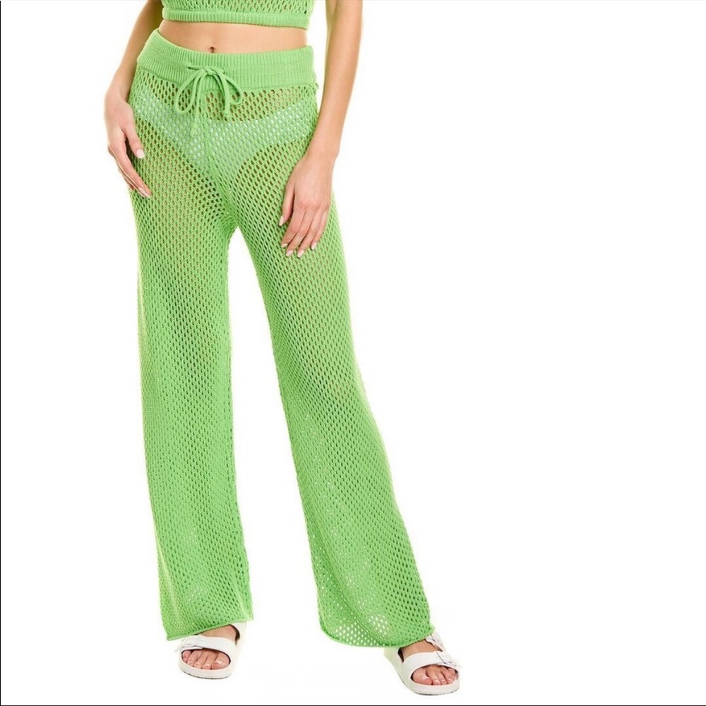 WeWoreWhat Crochet Drawcord Pants